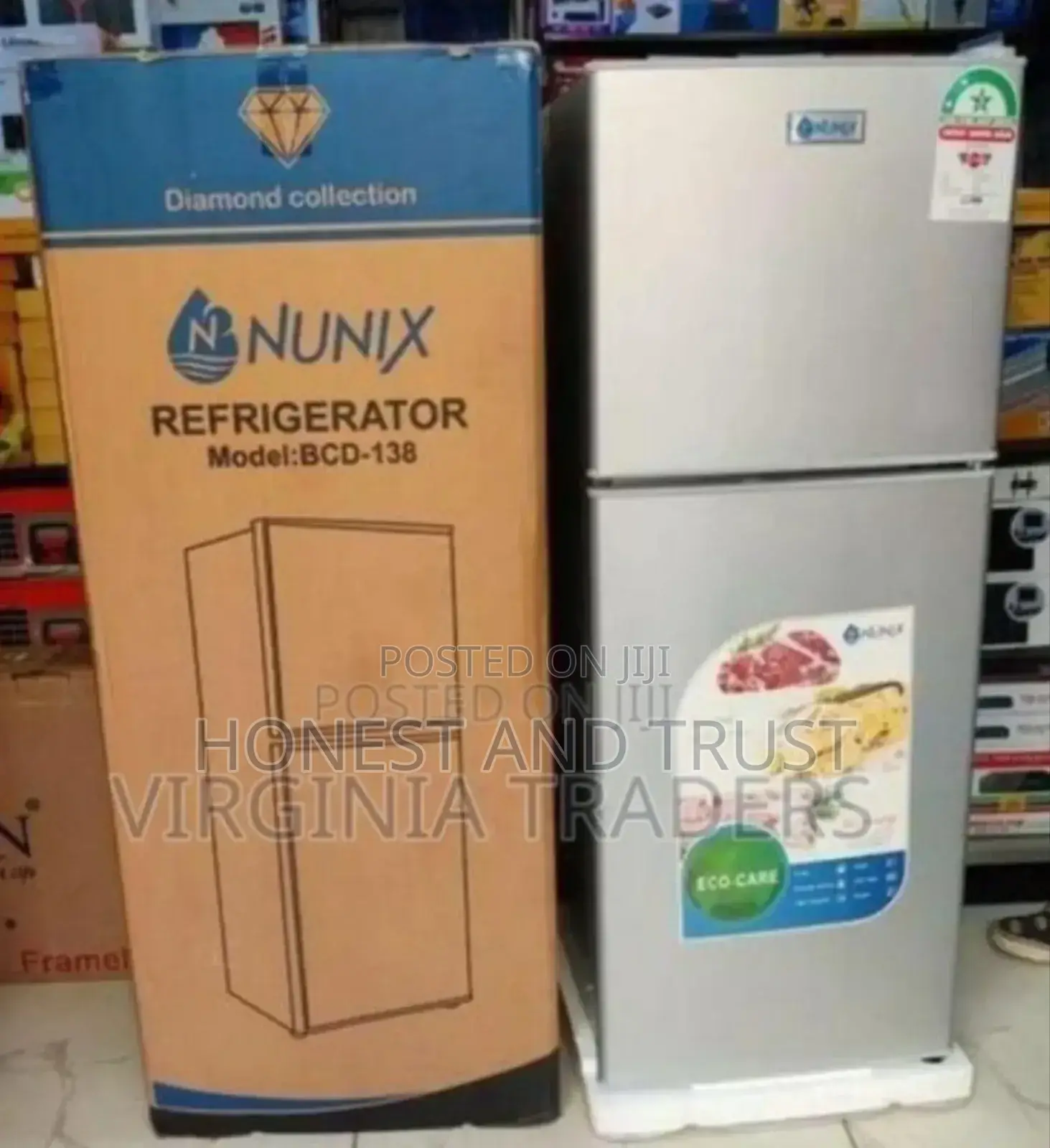 Nunix 138 Litres Refrigerator