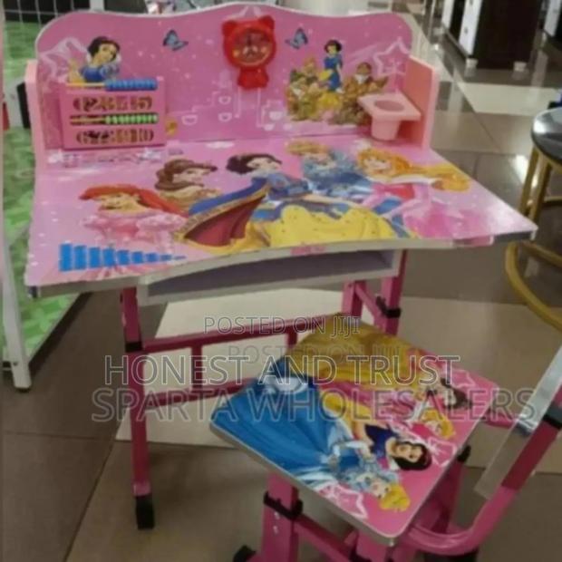 Pink Kids Table - main view