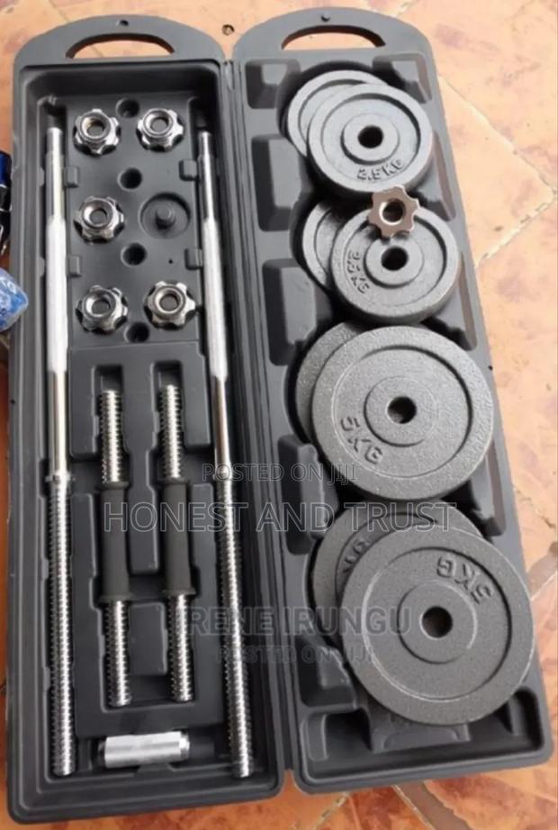 50kg Chrome Dumbells