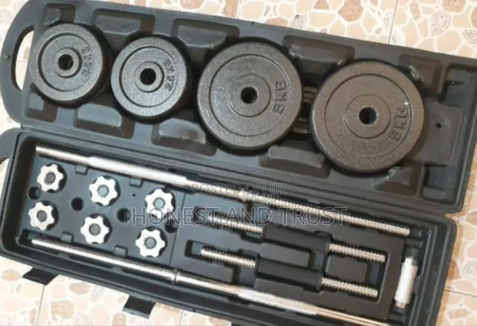 Dumbells 50 Kg Chrome