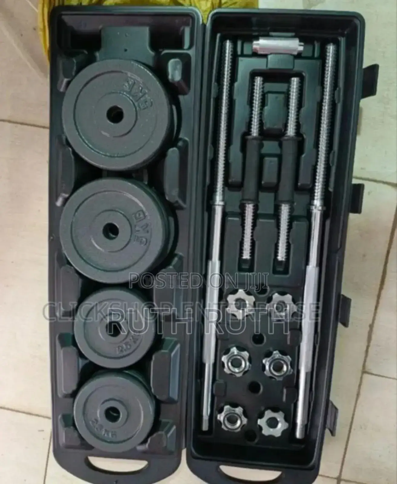 50 Kg Dumbells Chrome