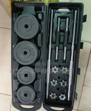 50 Kg Dumbells Chrome