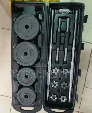 50 Kg Dumbells Chrome