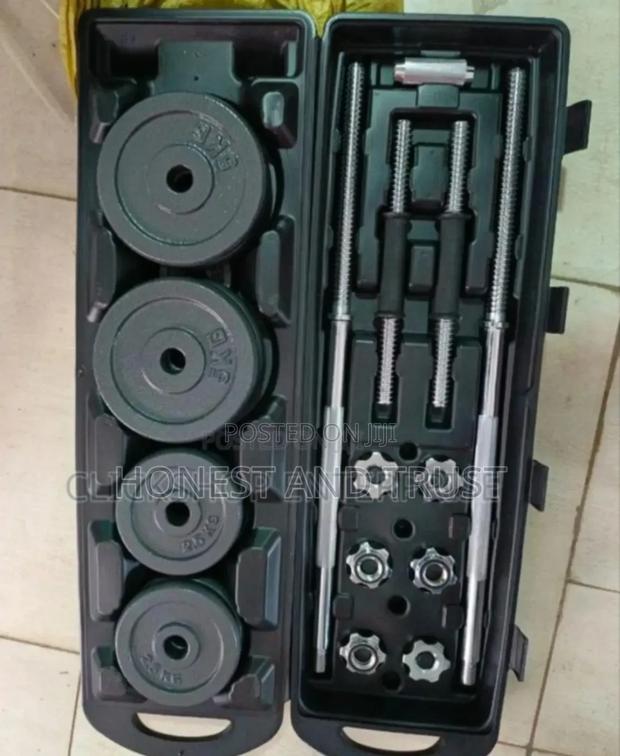 50 Kg Dumbells Chrome