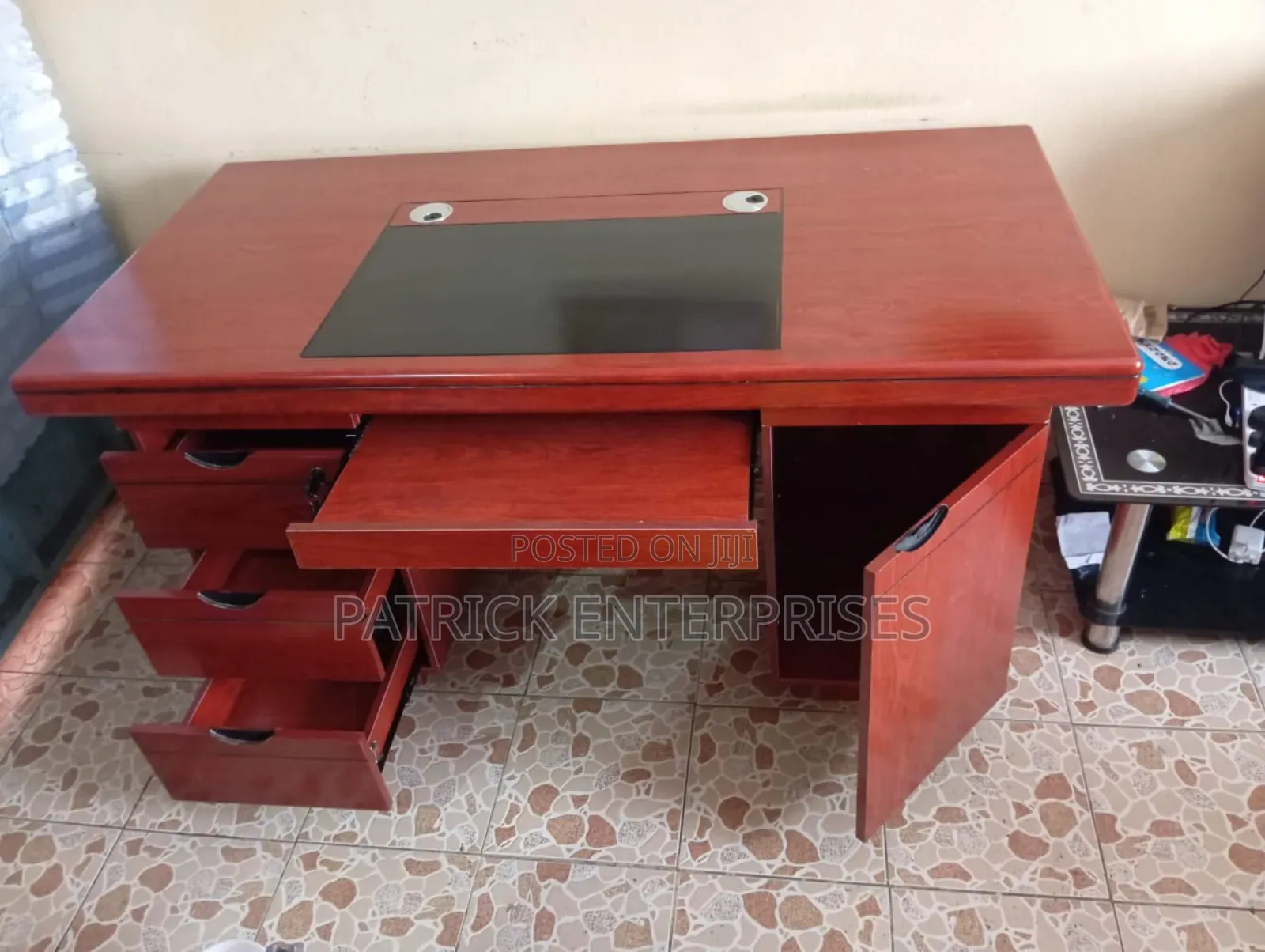 Executive Imported Mahogany Office Desk 1.4 MTR
