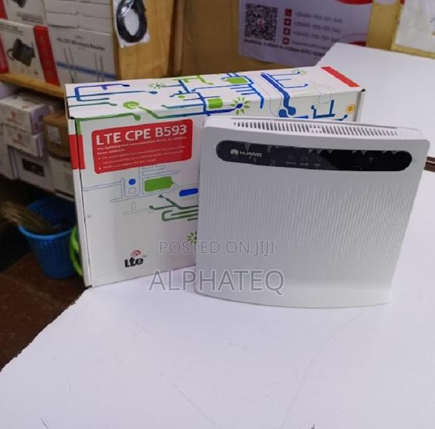 300mbps Huawei B593 4G LTE Wifi(Internet) Simcard Router