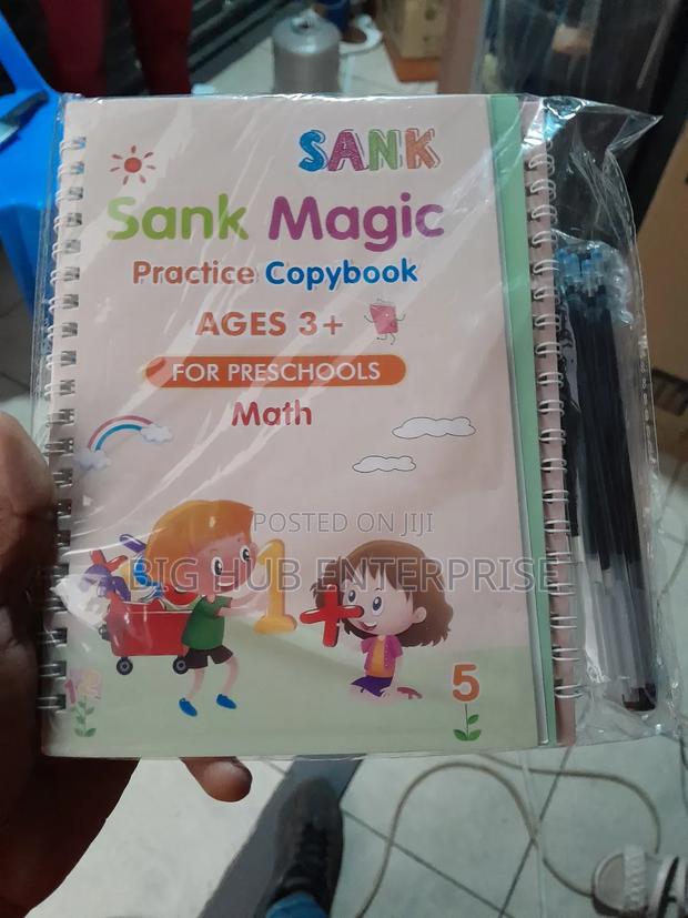 Reusable 4 Magic Books + 10 Refill Set - thumbnail 2