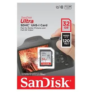 Sandisk 32GB SD CARD 120mb/S for Camera