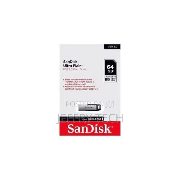 Sandisk 64GB Flashdisk Ultra-Flair 3.0