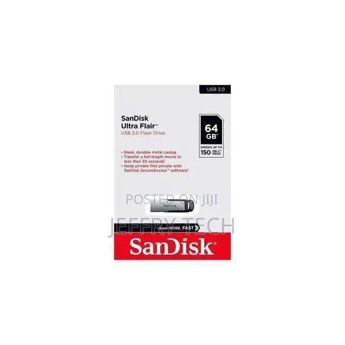 Sandisk 64GB Flashdisk Ultra-Flair 3.0