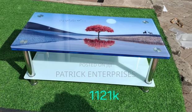 Modern Glass Coffee Table - main view