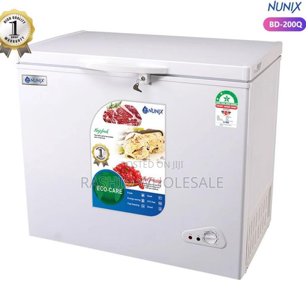 Nunix Deep Chest Freezer 200l.