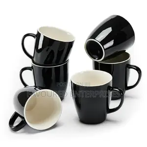 Black Ceramic Mug