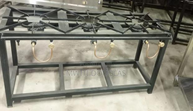 Sturdy 3 Burner Mild Steel Gas Cooker