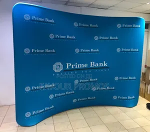 Curved Backdrop Banner