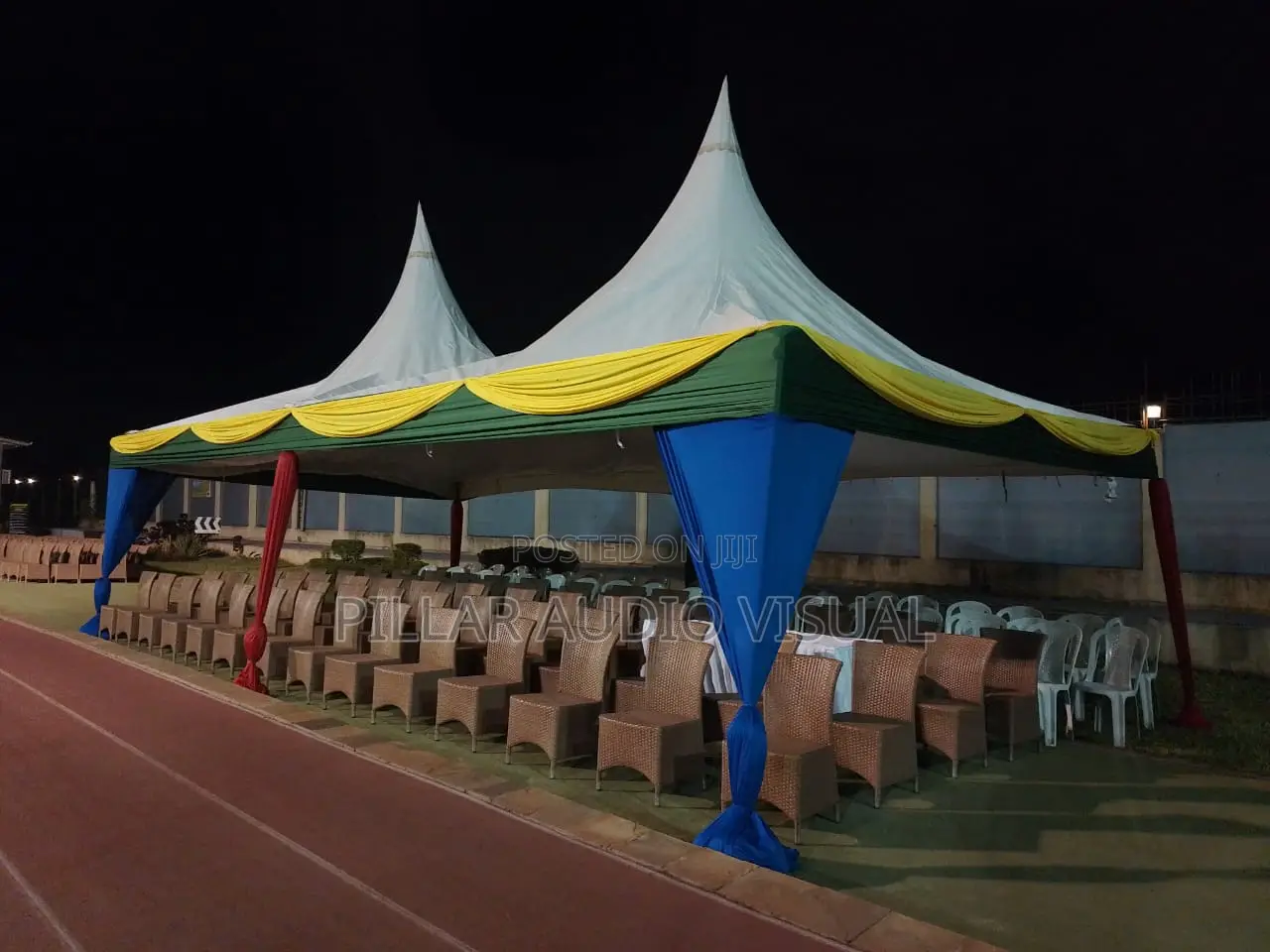 Raise Stage/Dias for Performance, We Do Hire