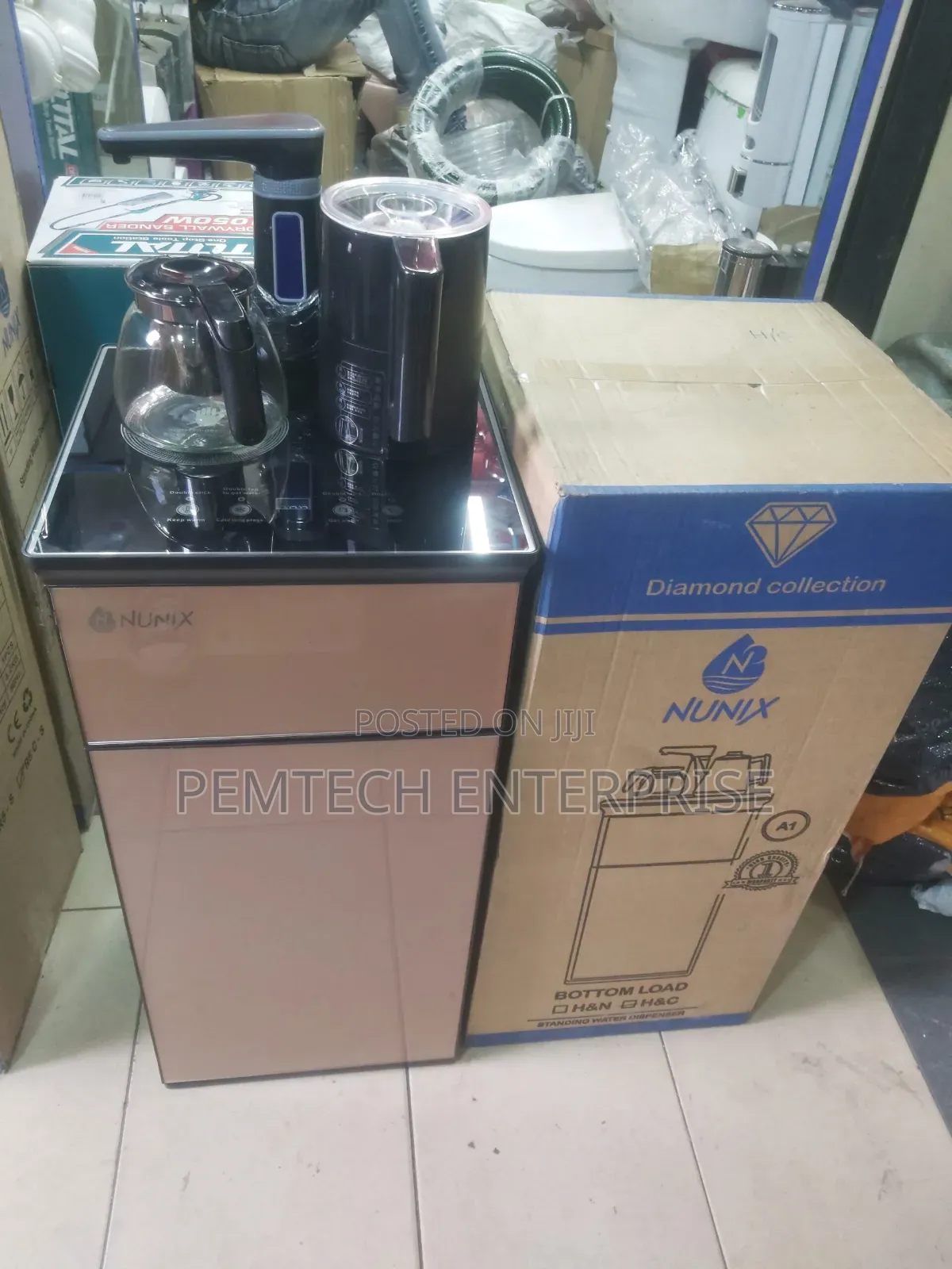 Nunix A1 Hot Normal Bottom-Load Water Dispensers