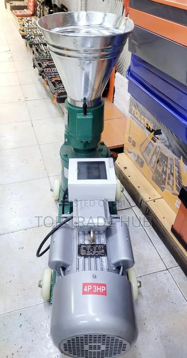 Lenhard 3HP Feed Pellet Maker Machine 120kg/Hr - main view