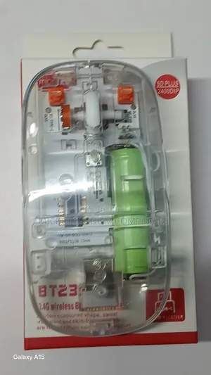 Bt235 Dual Transparent Rechargeable Mouse