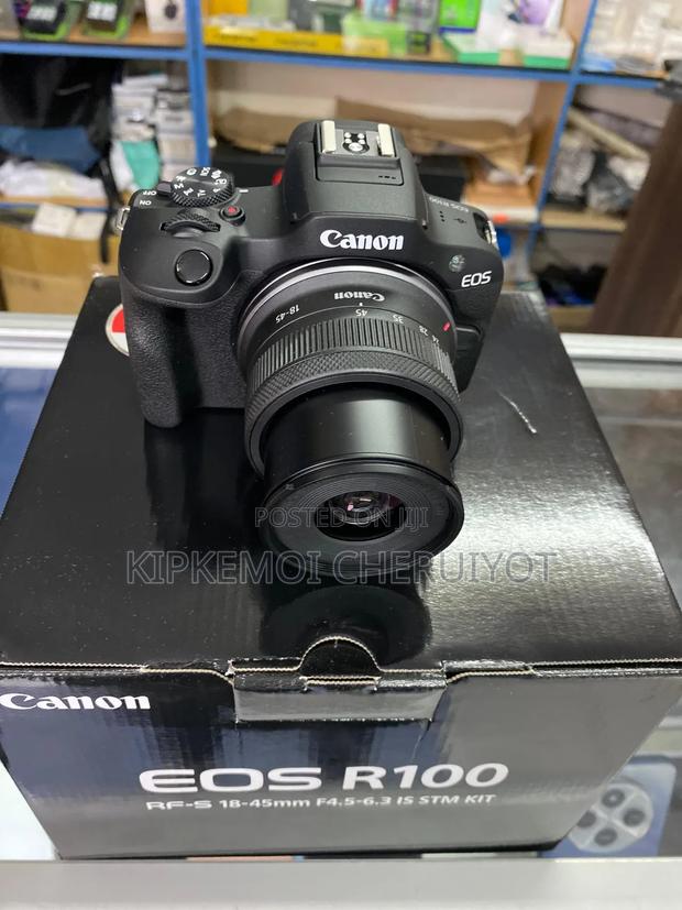 Canon Eos R100 Mirrorless Camera With 18-45mm Lens - thumbnail 3
