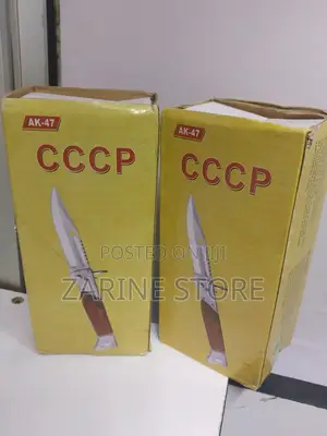 CCCP Sharp Knife, Foldable AK-47 Knife Shaving Sharp Edge