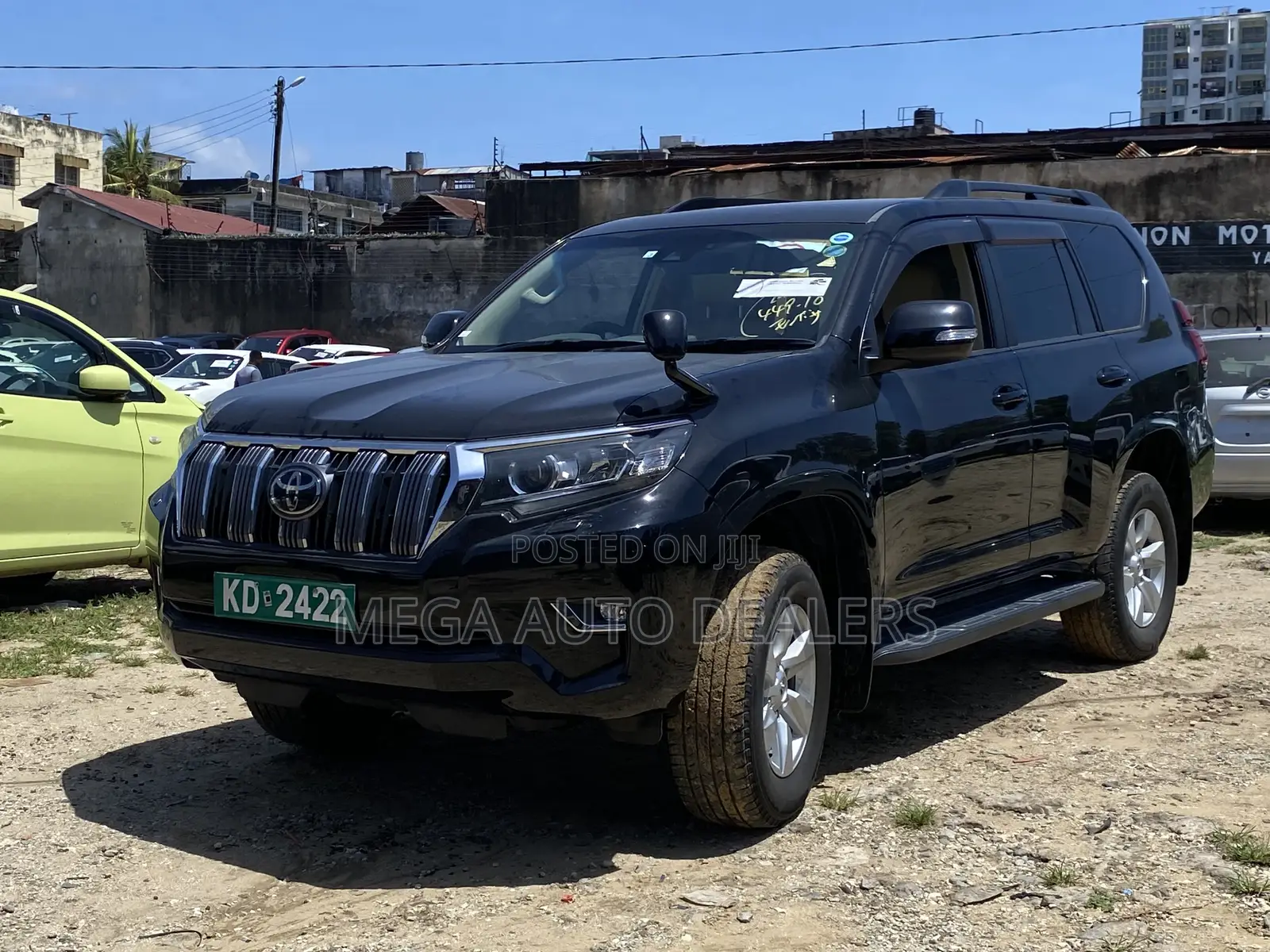 Toyota Land Cruiser Prado 2018 Matt Black