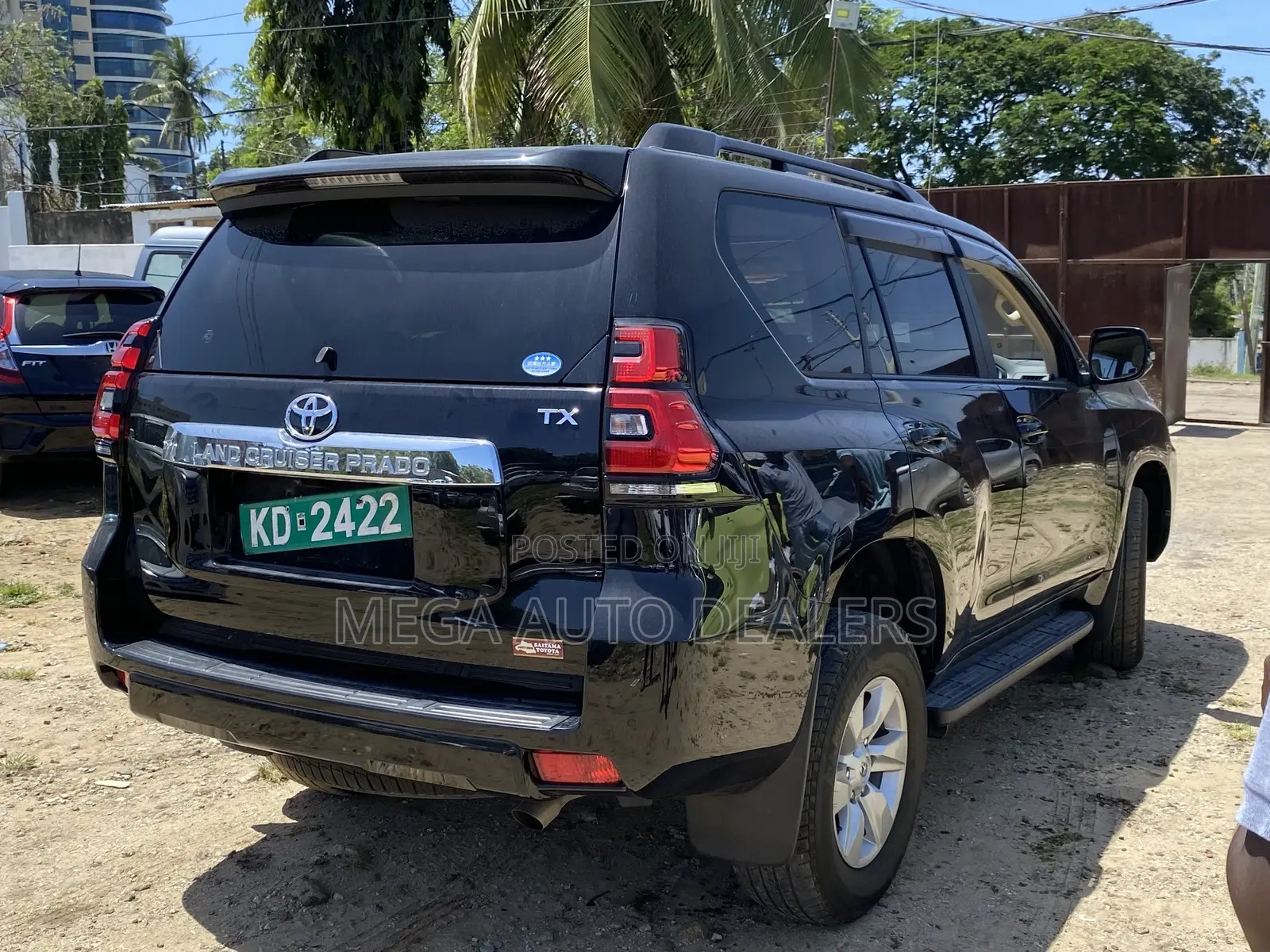 Toyota Land Cruiser Prado 2018 Matt Black