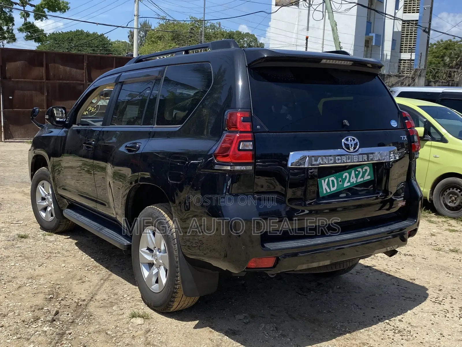 Toyota Land Cruiser Prado 2018 Matt Black