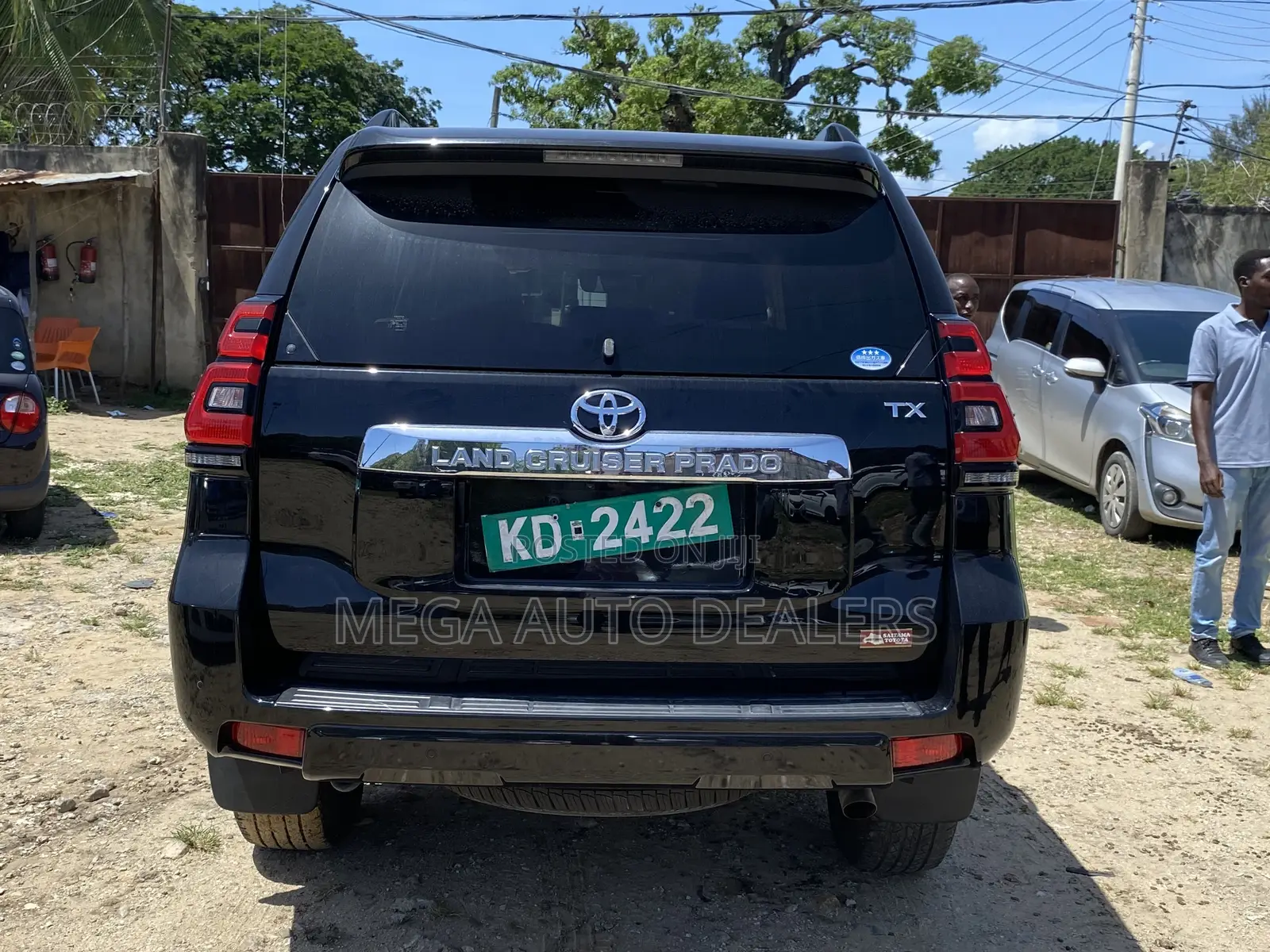 Toyota Land Cruiser Prado 2018 Matt Black