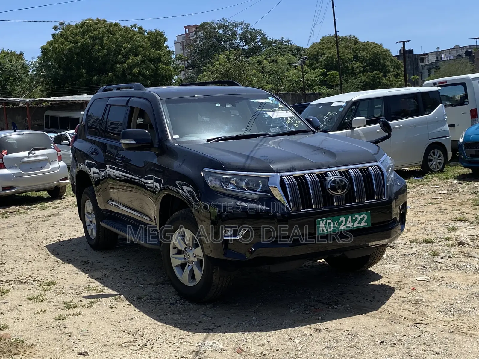 Toyota Land Cruiser Prado 2018 Matt Black