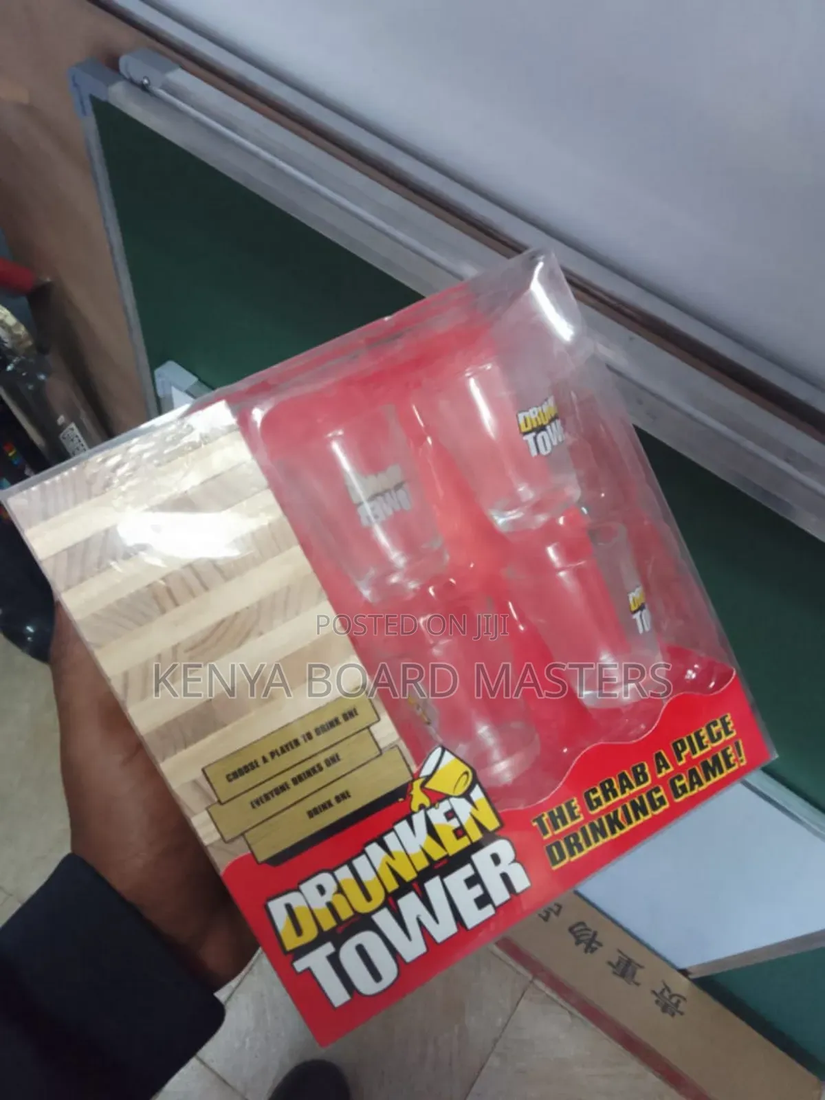 Drunken Tower for Adults. Drinking Game. Drunken Tower