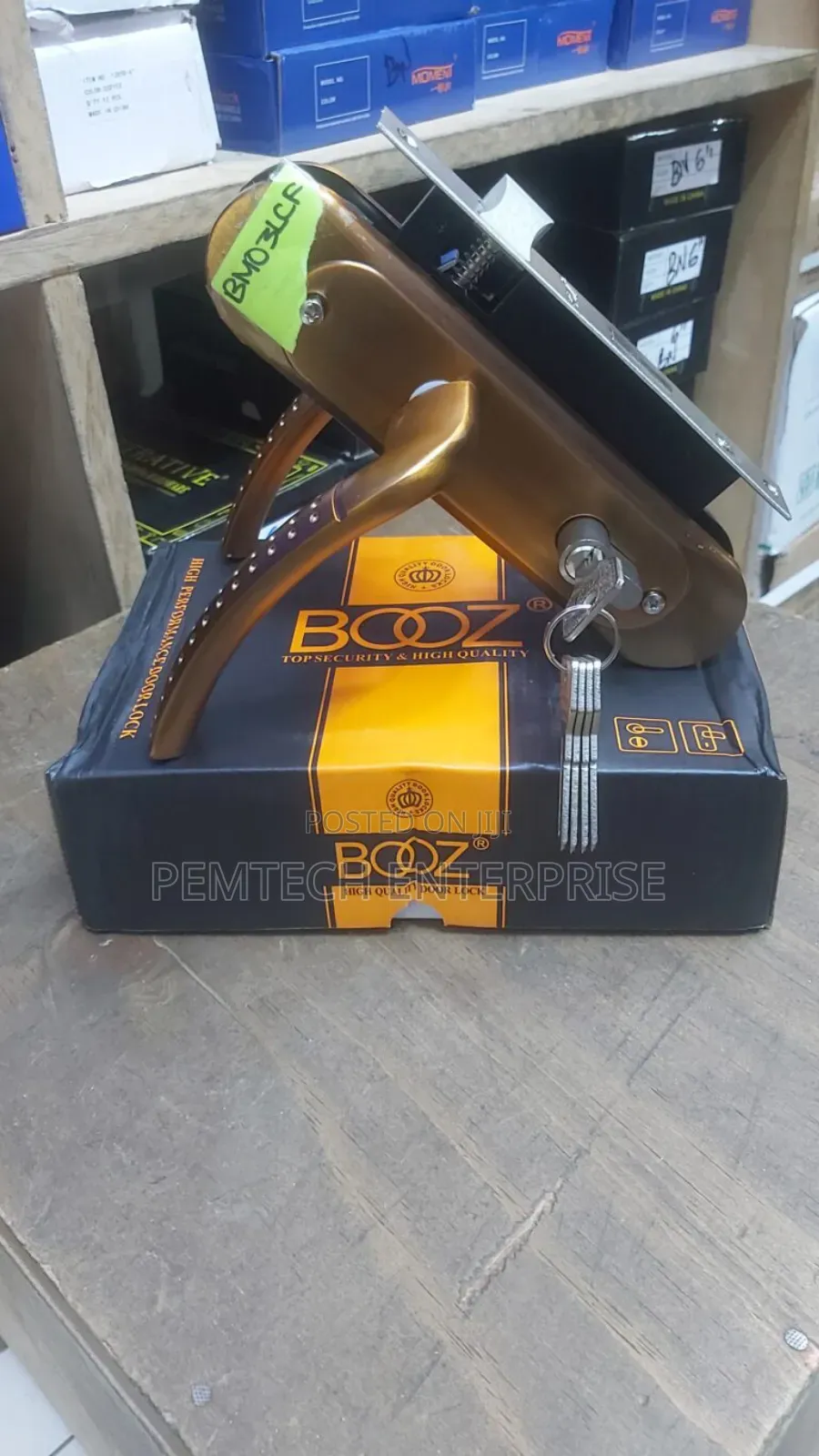 BOOZ BM03LCF Door Locks