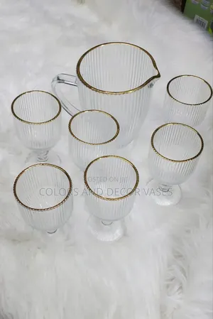 Heavy Tempered Water/Juice Glass Set Available