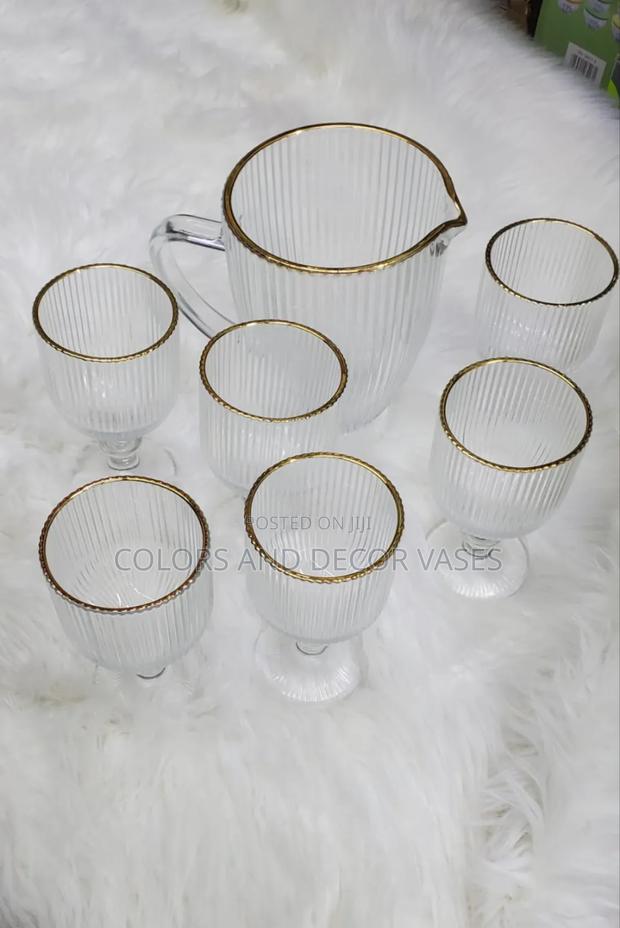 Heavy Tempered Water/Juice Glass Set Available - main view
