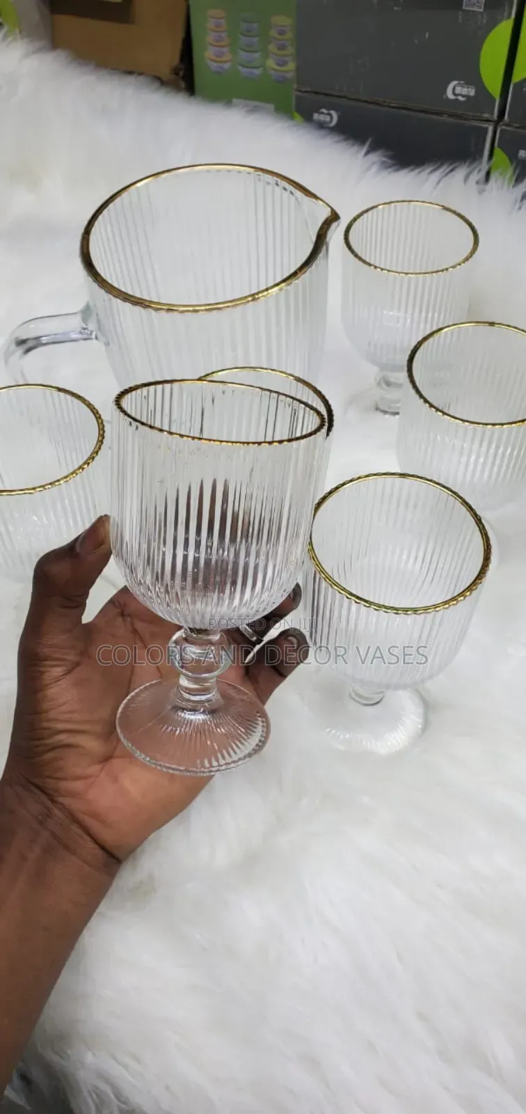 Heavy Tempered Water/Juice Glass Set Available