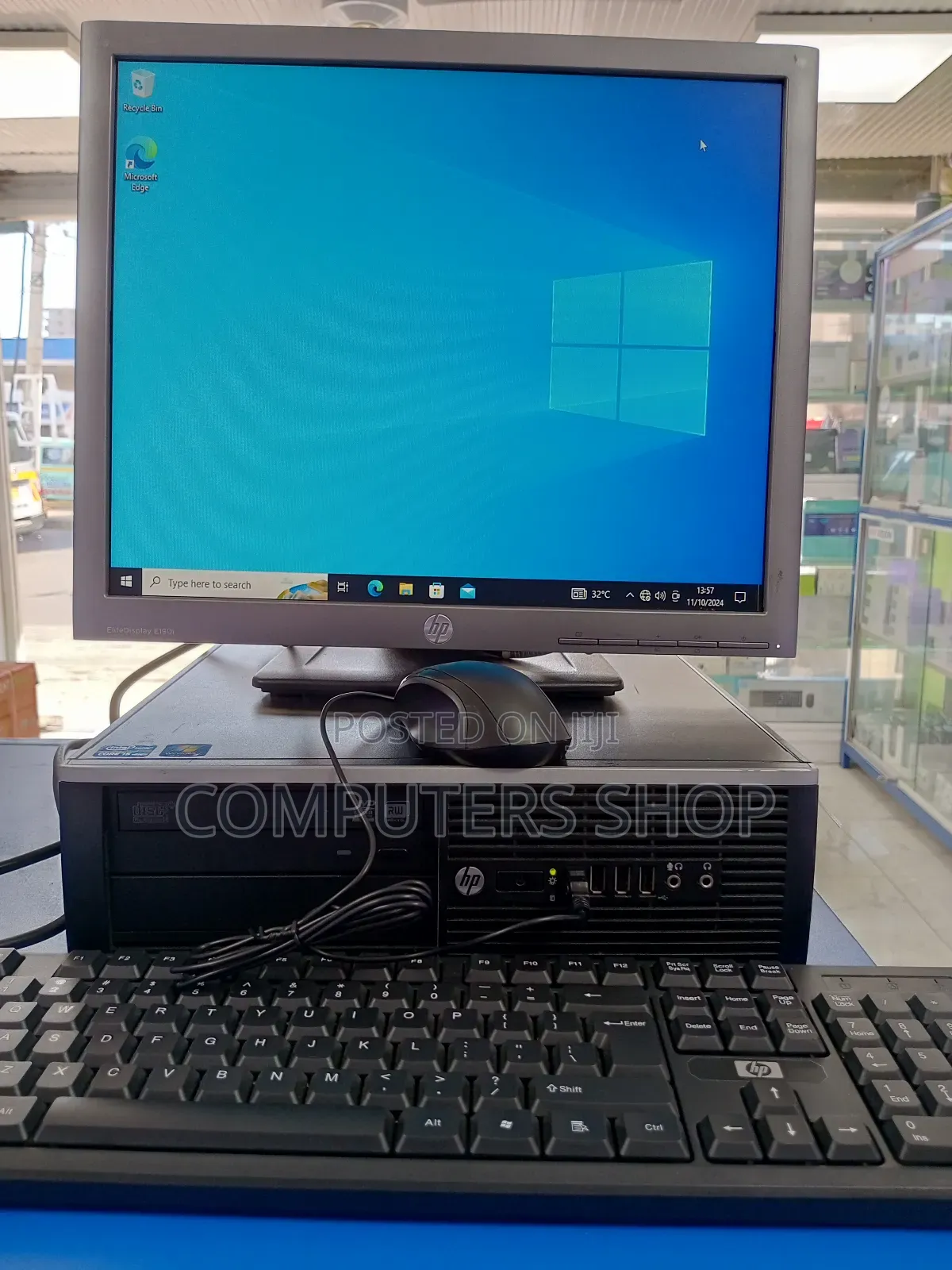 Desktop Computer HP EliteDesk 800 4GB Intel Core i5 HDD 500GB