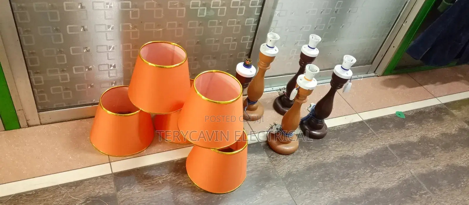 Light's Table Lamps With Translucent Washable Shades