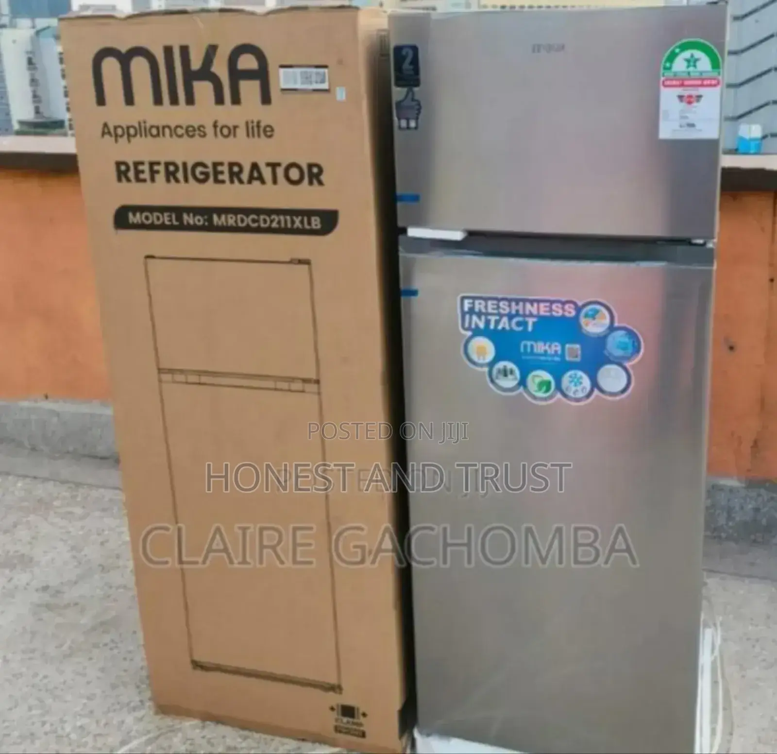 Brand New Mika 211 Litres Refrigerator