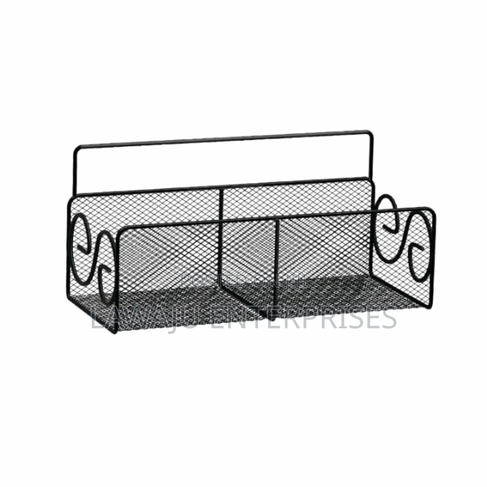 Self Adhesive Double Mesh Bathroom Shelf