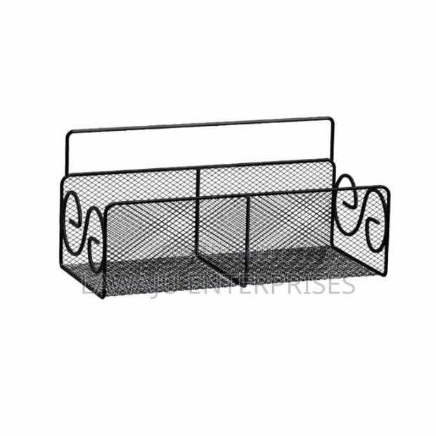 Self Adhesive Double Mesh Bathroom Shelf