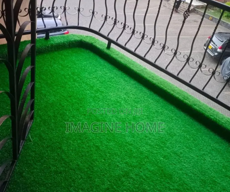 Home Backyard Green Grass Carpet Decor