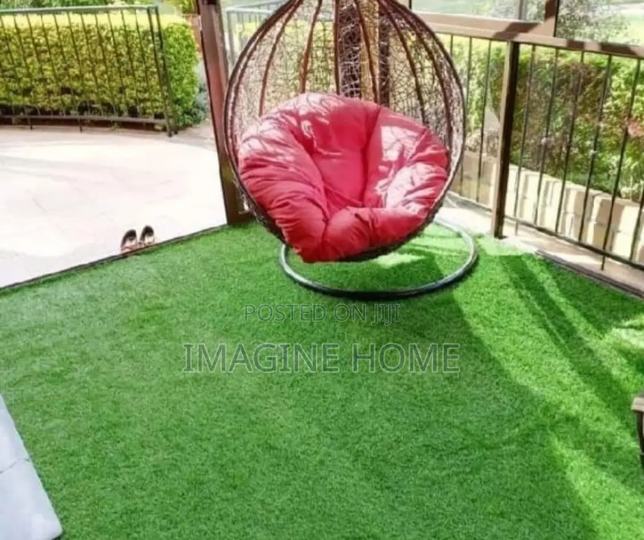 Swing Balcony Turf Green Grass Carpet