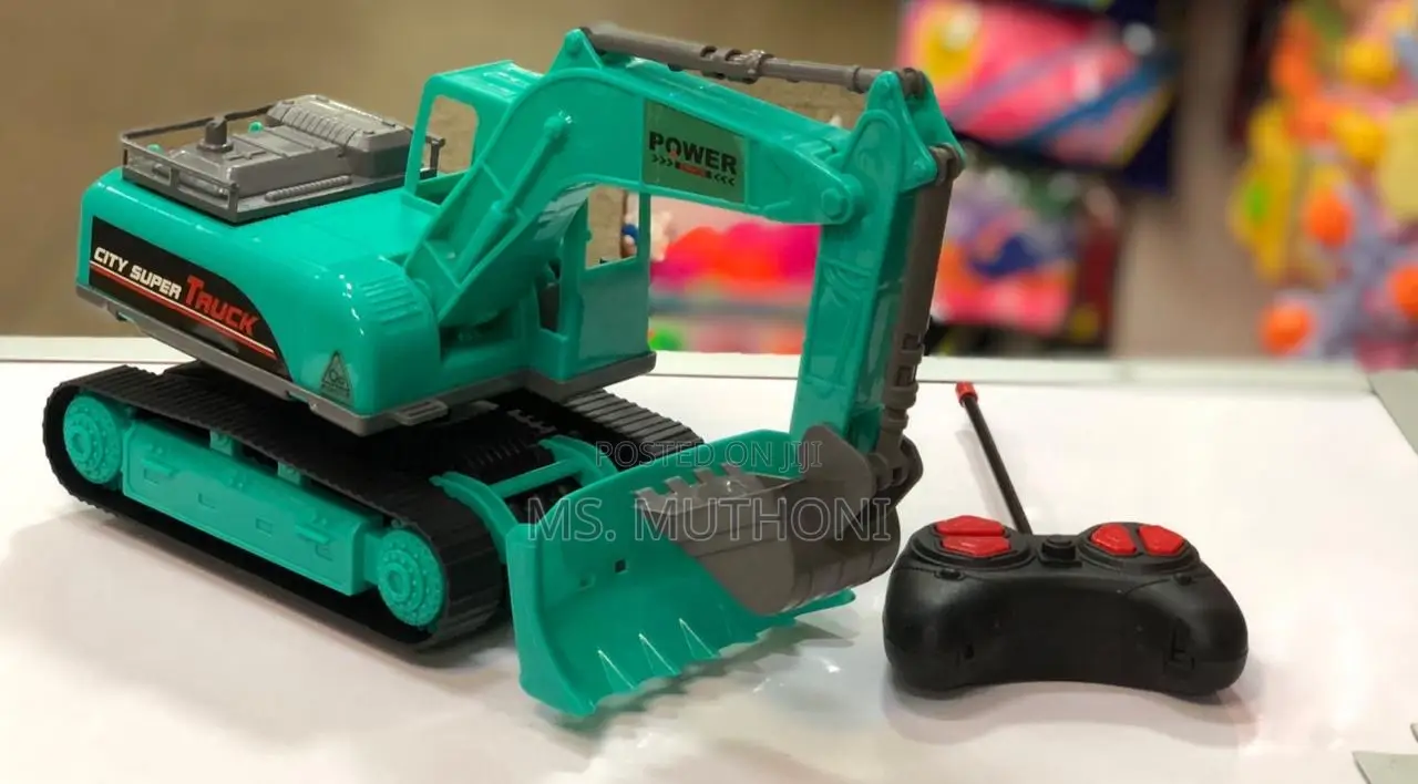 Remote Controlled Excavator Toy Car