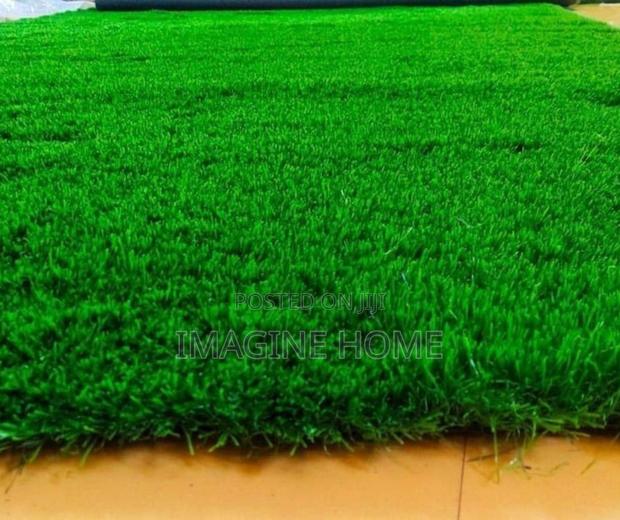 Light Green Turf Grass Decor Carpet - main view