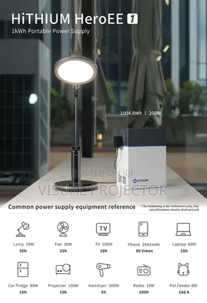 Hithium Heroee1 Portable Power Station 200w 1014wh Battery