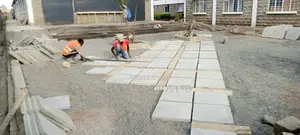 Cabros And Slabs Installation