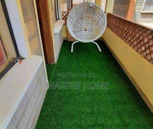 Swing Space Green Grass Artificial Home Carpet - main view