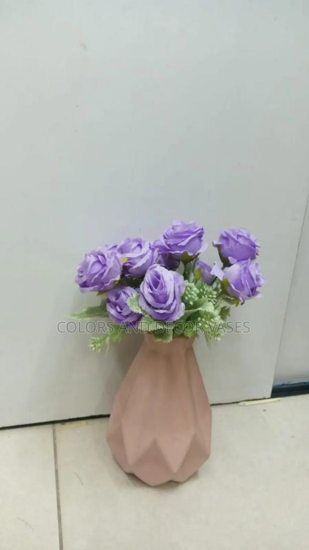 Purple Flowers and Vase KSH 1000 - main view