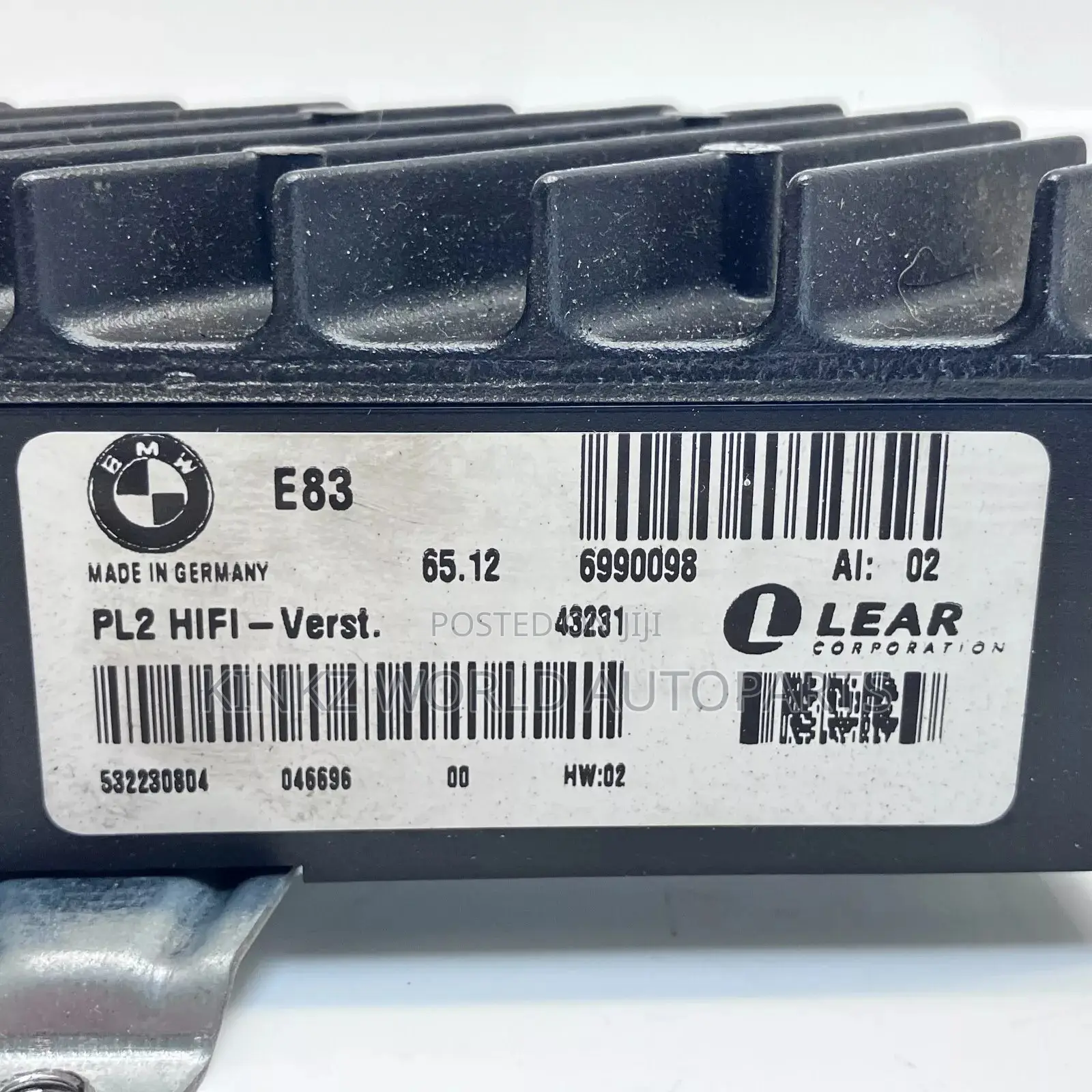 Genuine BMW E83 X3 2004-2010 Stereo Audio Amplifer 6990098