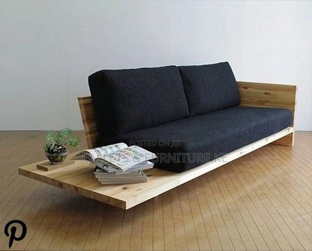 Pine Wood Sofa - main view